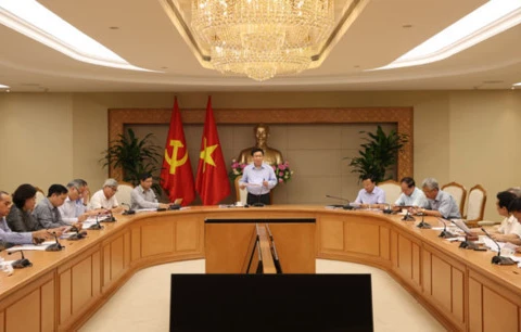 王廷惠副总理在会上发表讲话。（图片来源：http://vovworld.vn） 