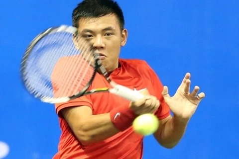 越南选手李黄南。