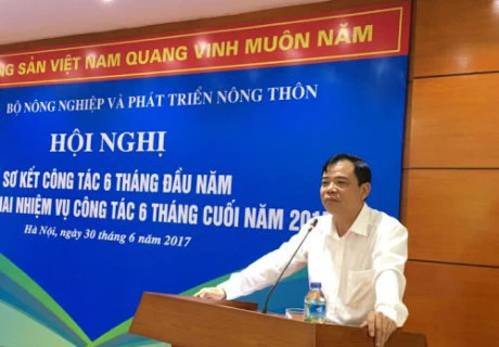 越南农业与农村发展部部长阮春强。（图片来源：因特网）