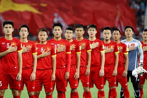 越南男足队。