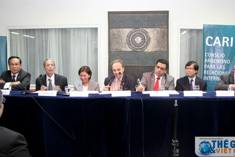 加强东盟与拉美地区互联互通的研讨会场景。​（图片来源：http://baoquocte.vn）
