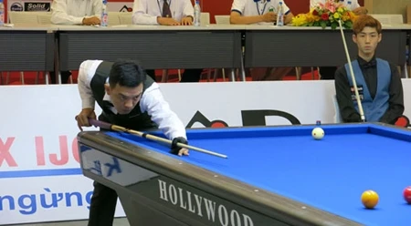 越南选手吴克雨在比赛中。（图片来源）