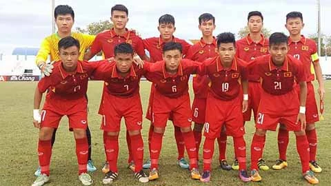 越南U15队（图：体育报）