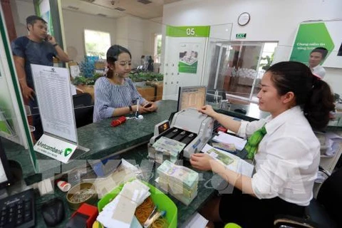Vietcombank将在老挝建立独资银行。（图片来源：越通社）