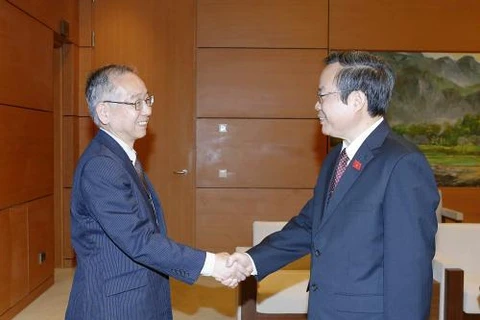 越南国会副主席冯国显会见日本审计委员会代表团