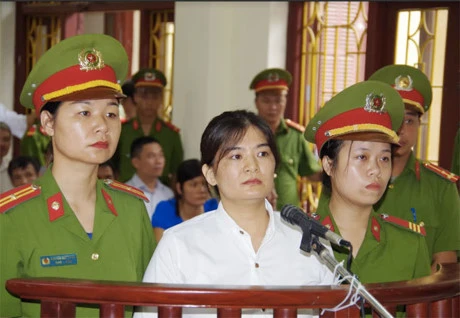 陈氏娥因煽动宣传反国家罪被判九年监禁。（图片来源：因特网）