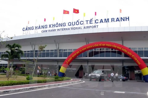 庆和省金兰国际航空港。（图片来源：越通社）