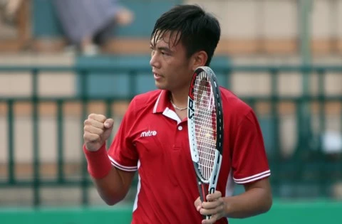 越南网球运动员李黄南。（图片来源：体育报）