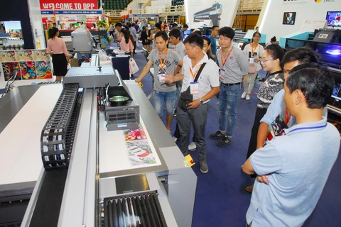 第七届越南国际广告技术设备展览会。