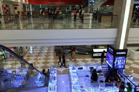 胡志明市维肯购物中心。