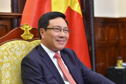 越南政府副总理兼外长范平明。