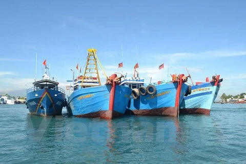 附图：渔船。（图片来源：越通社）