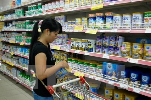 附图： 越南快速消费品行业释放了可喜信号。（图片来源：越通社）