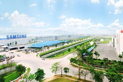 越南北宁省安丰工业区。