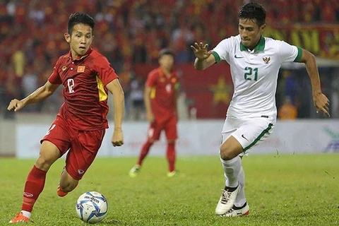 越南队和印尼队0-0战平。