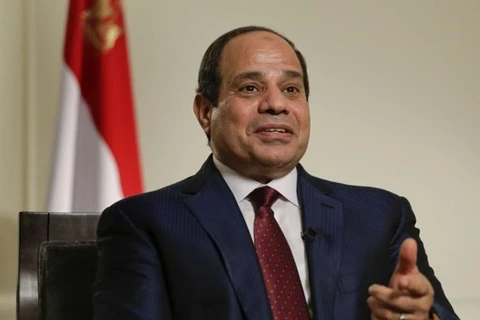 埃及总统杜勒-法塔赫•塞西。（图片来源：越通社）
