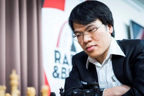 越南棋手黎光廉。（图片来源：体育报）