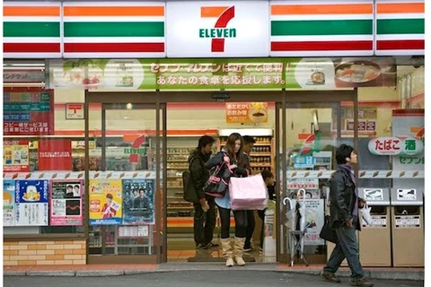 日本东京7-Eleven便利店。（图片来源：Bloomberg）