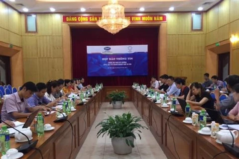 相关会议记者会。（图片来源：越南之声）