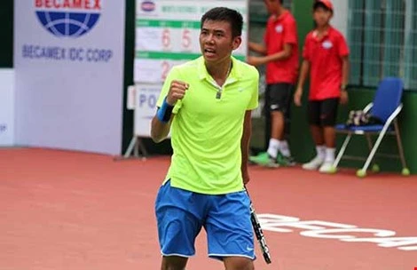 越南“网球一哥”李黄南。