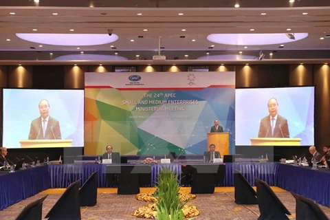 政府总理阮春福出席第24次APEC中小型企业部长会议