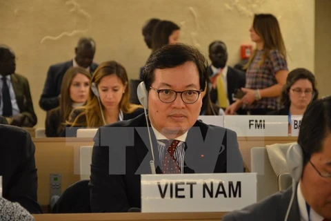 越南常驻联合国日内瓦办事处和瑞士其他国际组织代表团团长杨志勇大使