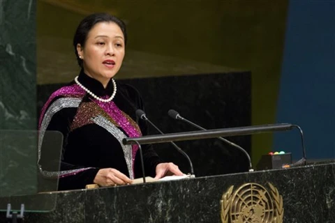 越南常驻联合国代表阮芳娥大使。（图片来源：越通社）