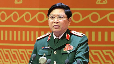 越南国防部部长吴春历大将。