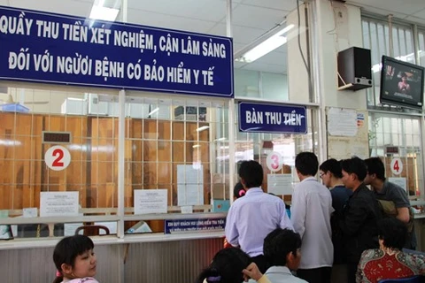 附图：越南北江省：力争北江省医疗保险覆盖率达到97%。（图片来源：越通社）