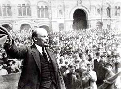 弗拉基米尔·伊里奇·列宁与俄国十月革命（图片来源：sggp.org.vn）