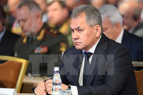 俄罗斯联邦国防部谢尔盖·绍伊古。（图片来源：AFP）