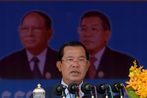 柬埔寨首相洪森。（图片来源：越通社）