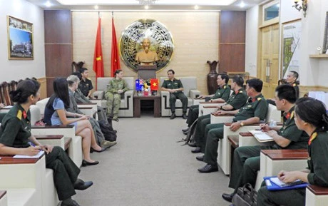 越南与美国和澳大利亚加强联合国维和领域合作