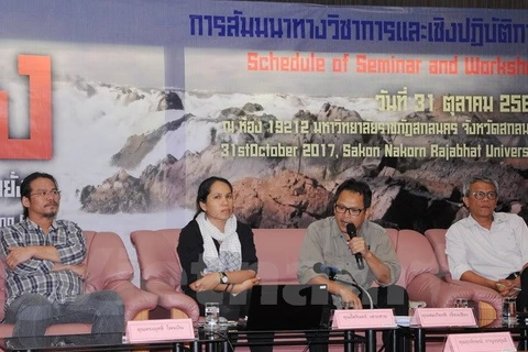 题为“促进可持续开发湄公河水源的合作”国际研讨会在泰国举行
