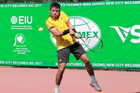 2017年越南男网F2未来赛：李黄南闯进1/4决赛
