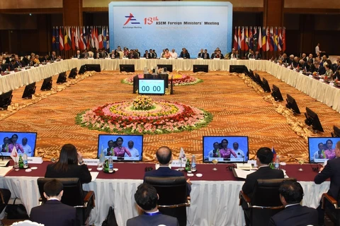第十三届亚欧外长会议在缅甸正式开幕