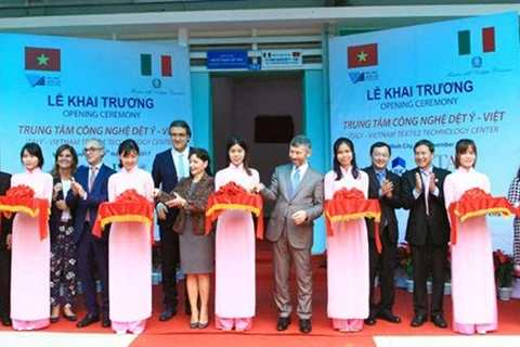 意大利—越南纺织技术中心正式落成
