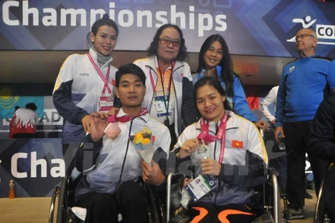 2017年世界残奥游泳锦标赛：越南再夺得两枚奖牌