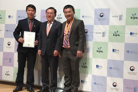 越南在2017年韩国首尔国际发明展获得金牌