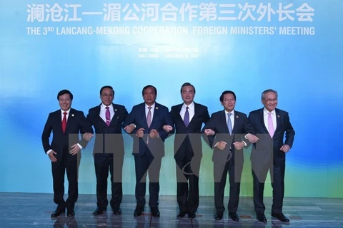 越南出席在云南举行的湄公河-澜沧江合作第三次外长会