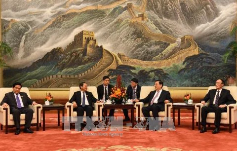越南国会高级代表团对中国进行正式访问
