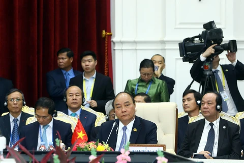 阮春福总理出席澜沧江－湄公河合作第二次领导人会议