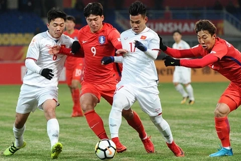 2018年U23亚洲杯D组：越南U23足球队首战告负