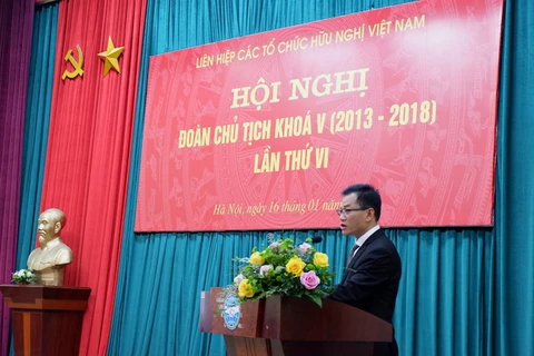 越南友好组织联合会加强和平、团结、友谊与民间合作