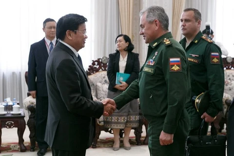 老挝与俄罗斯加强防务合作