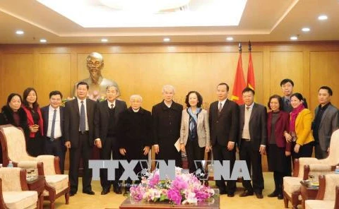 越共中央民运部部长张氏梅：天主教信教群众为国家的发展做出重要贡献