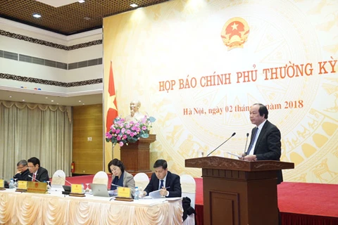 越南政府举行例行记者会