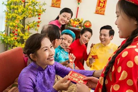 派压岁钱——越南人春节传统美俗