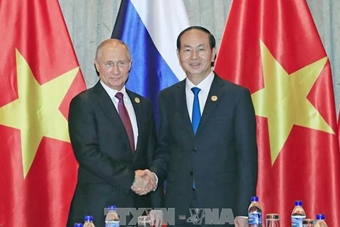 越南国家主席陈大光致电祝贺普京再次当选俄罗斯总统