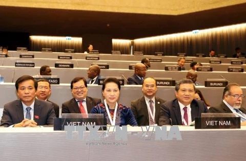 国会主席阮氏金银出席议联第138届大会全体会议